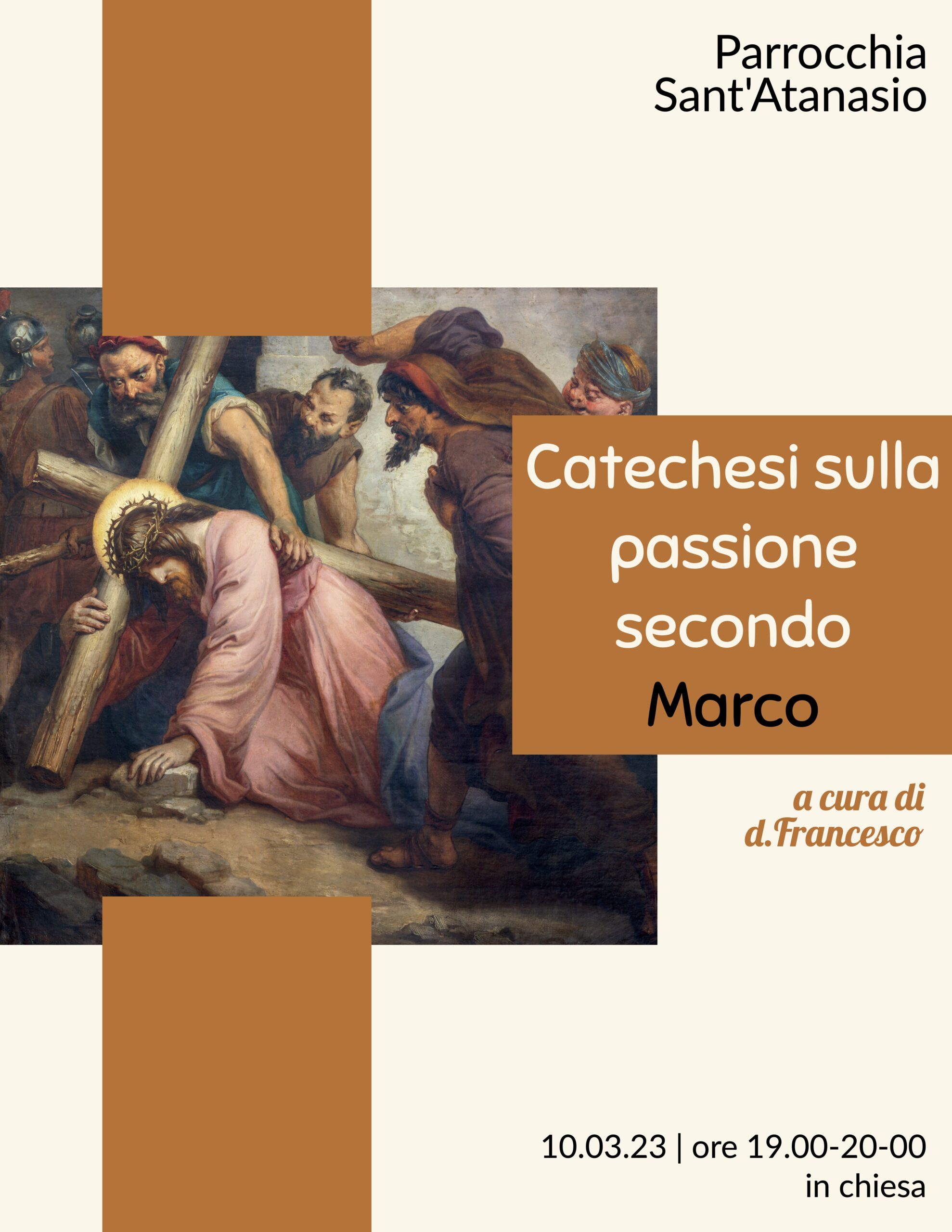 Catechesi sulla passione secondo Marco