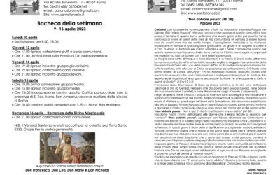 Bacheca Pasqua