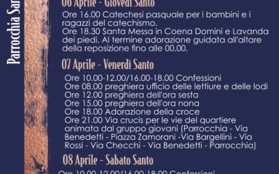 Programma Settimana Santa