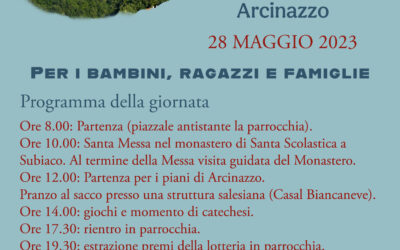 Gita di fine anno catechistico