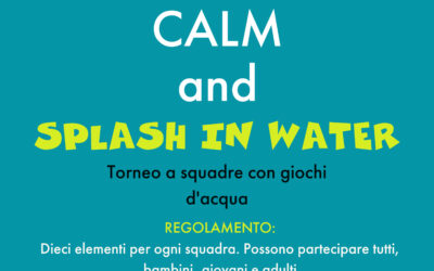Splash in water