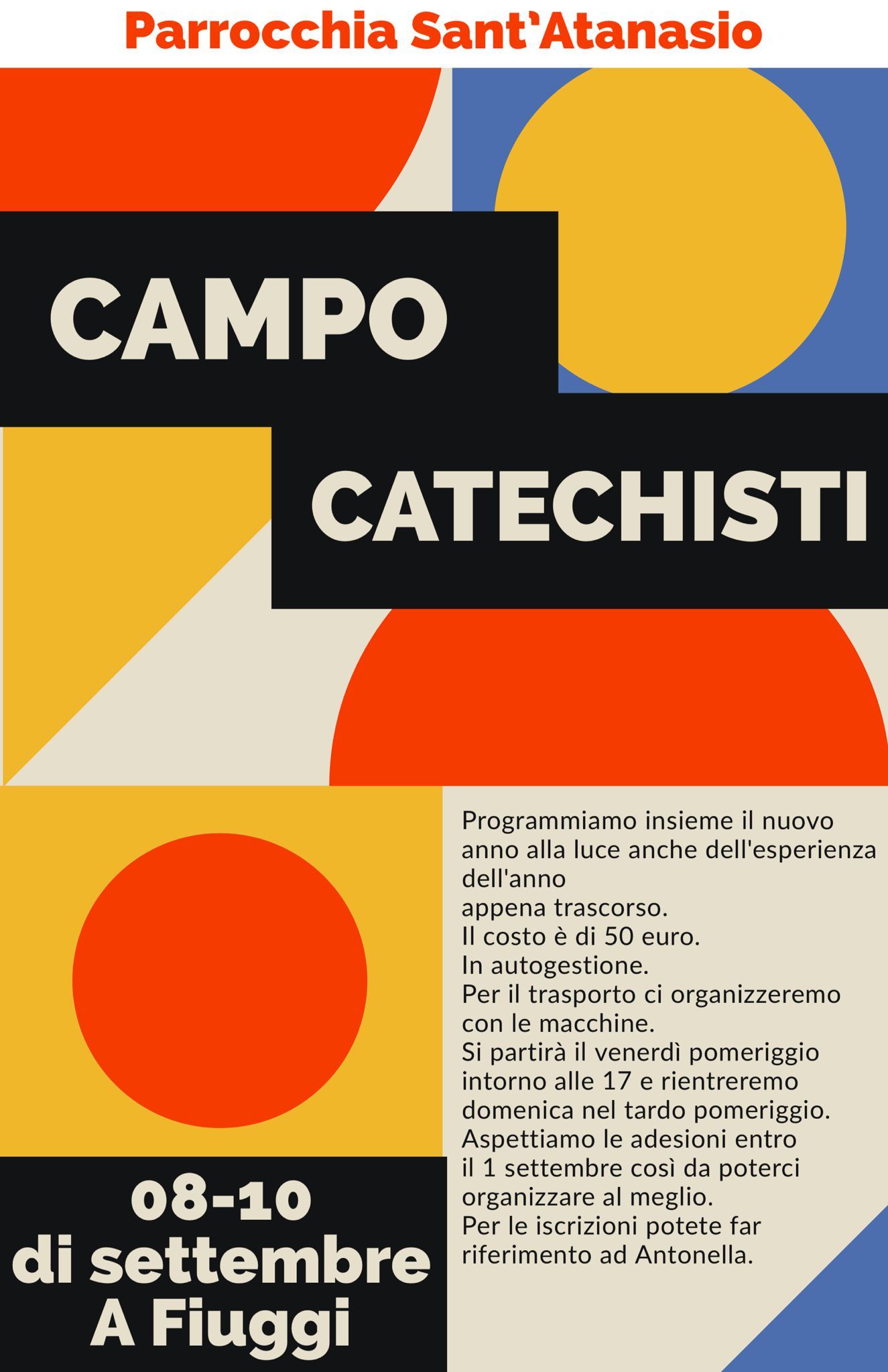 Campo Catechesi – Fiuggi