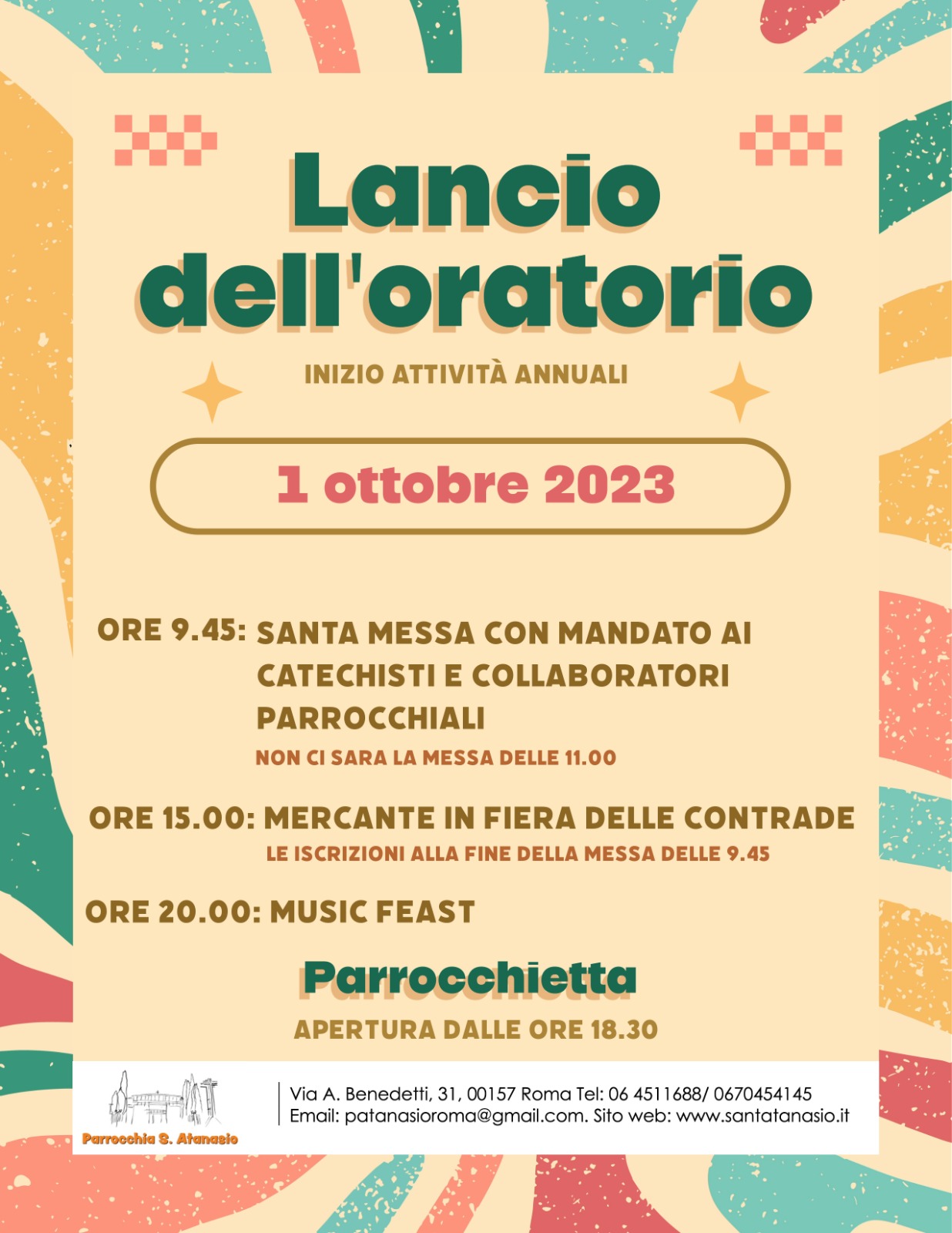 Lancio dell’Oratorio 2023-2024