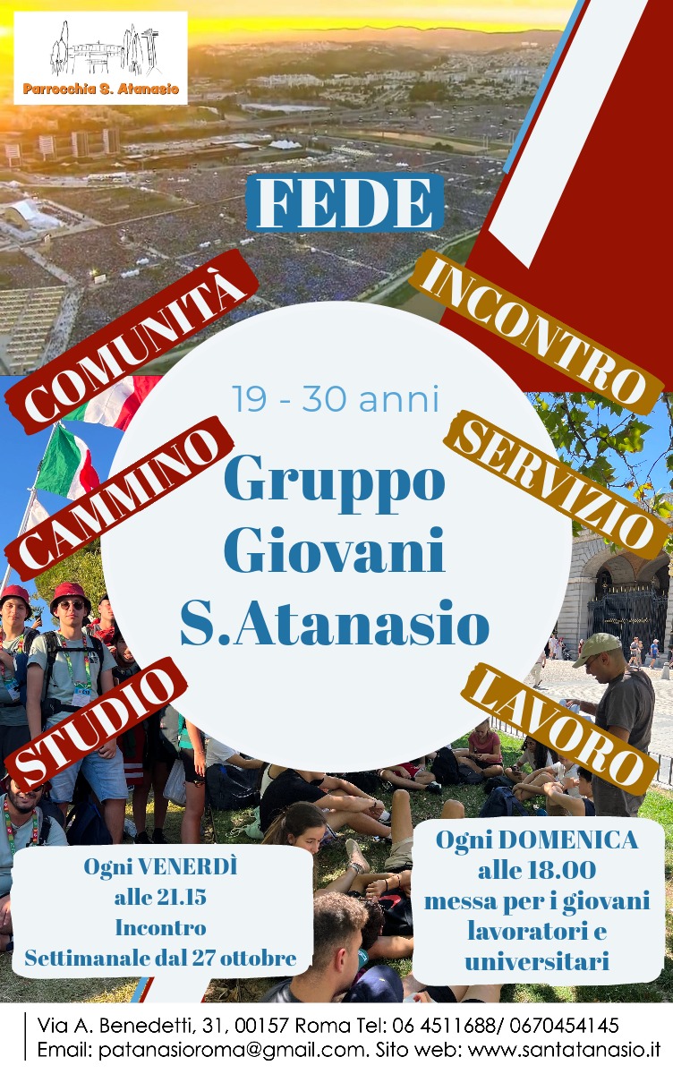Gruppo Giovani S. Atanasio 2023/2024