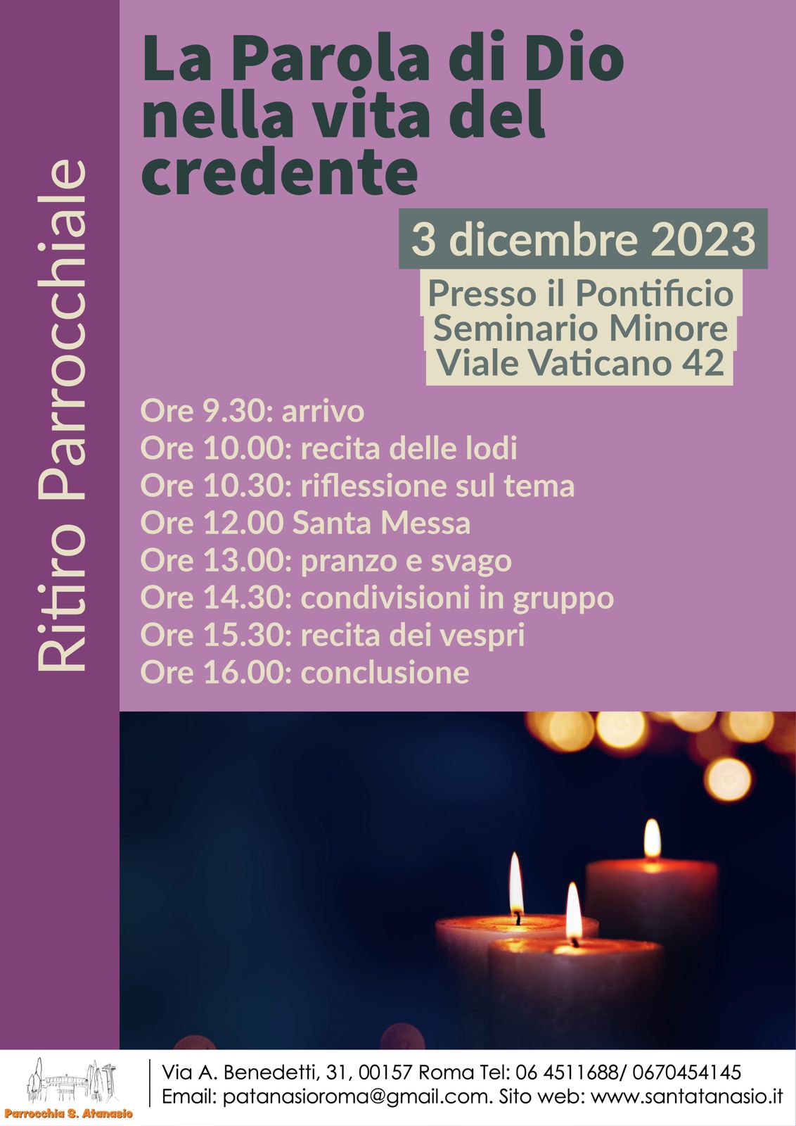 Ritiro Parrocchiale – La parola di Dio nella vita del credente