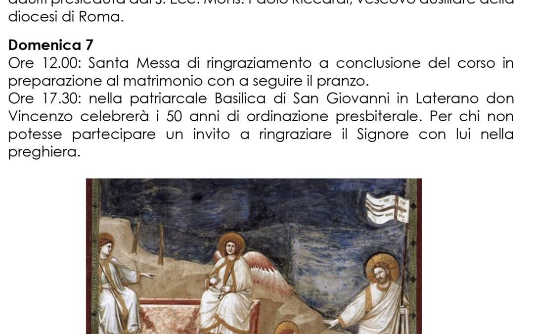 Bacheca 1 – 7 -aprile 2024