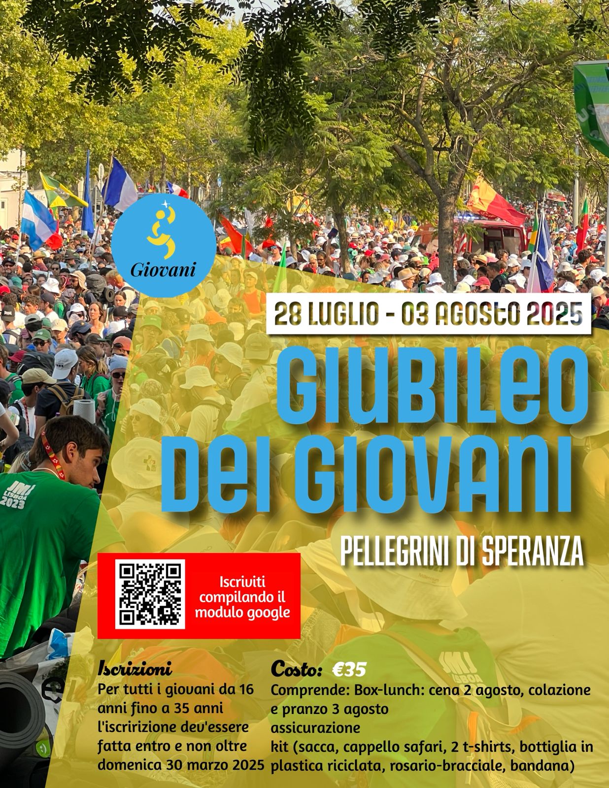 Giubileo dei giovani 2025