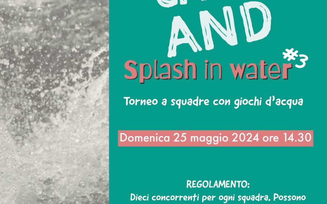 Keep Calm and Splash in Water – 25/05/2025